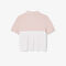 lacoste pleat back petit pique polo shirt