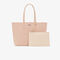 lacoste anna reversible tote with pouch