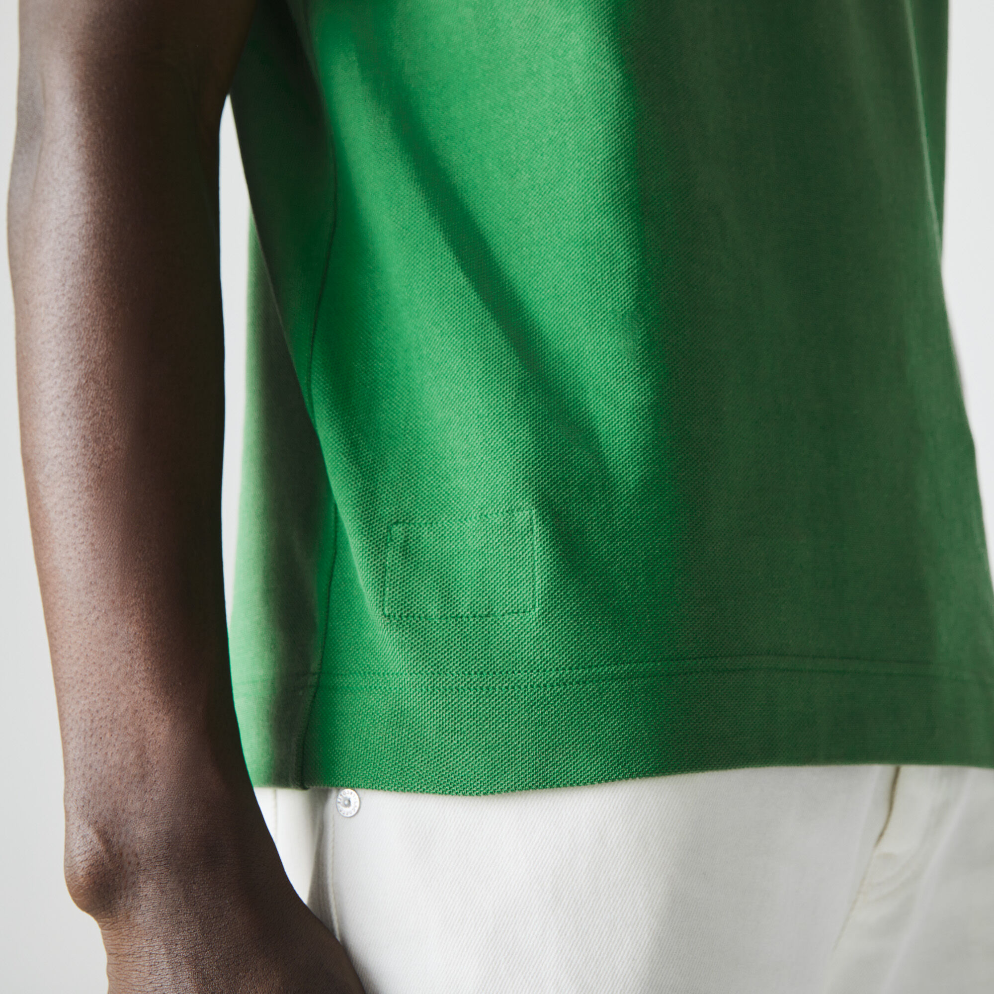 Men’s Lacoste Classic Fit Organic Cotton Piqué Polo Men’s Lacoste Classic Fit Organic Cotton Piqué Polo