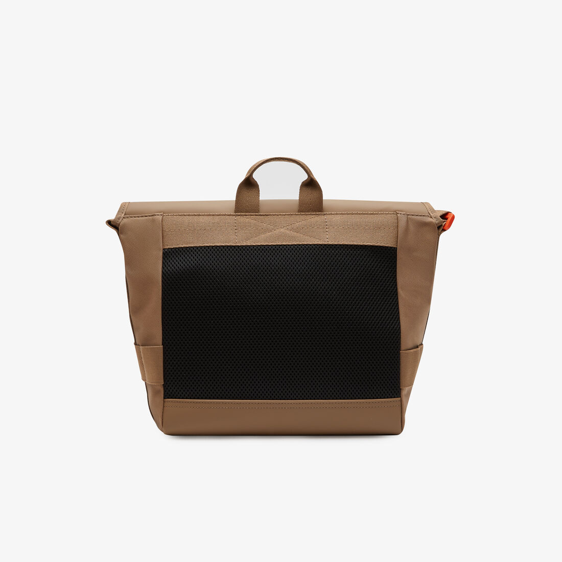 Men's Lacoste Signature Print Water-Repellent Messenger Bag Men's Lacoste Signature Print Water-Repellent Messenger Bag