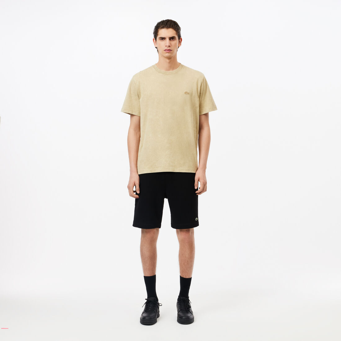 Men's Lacoste Organic Brushed Cotton Fleece Shorts