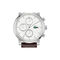Brown Leather Strap Men's Watch Brown Leather Strap Men's Watch
