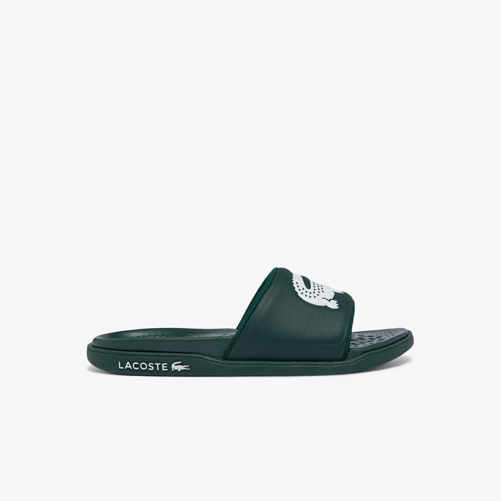 Men's Croco Dualiste Synthetic Logo Strap Slides Men's Croco Dualiste Synthetic Logo Strap Slides