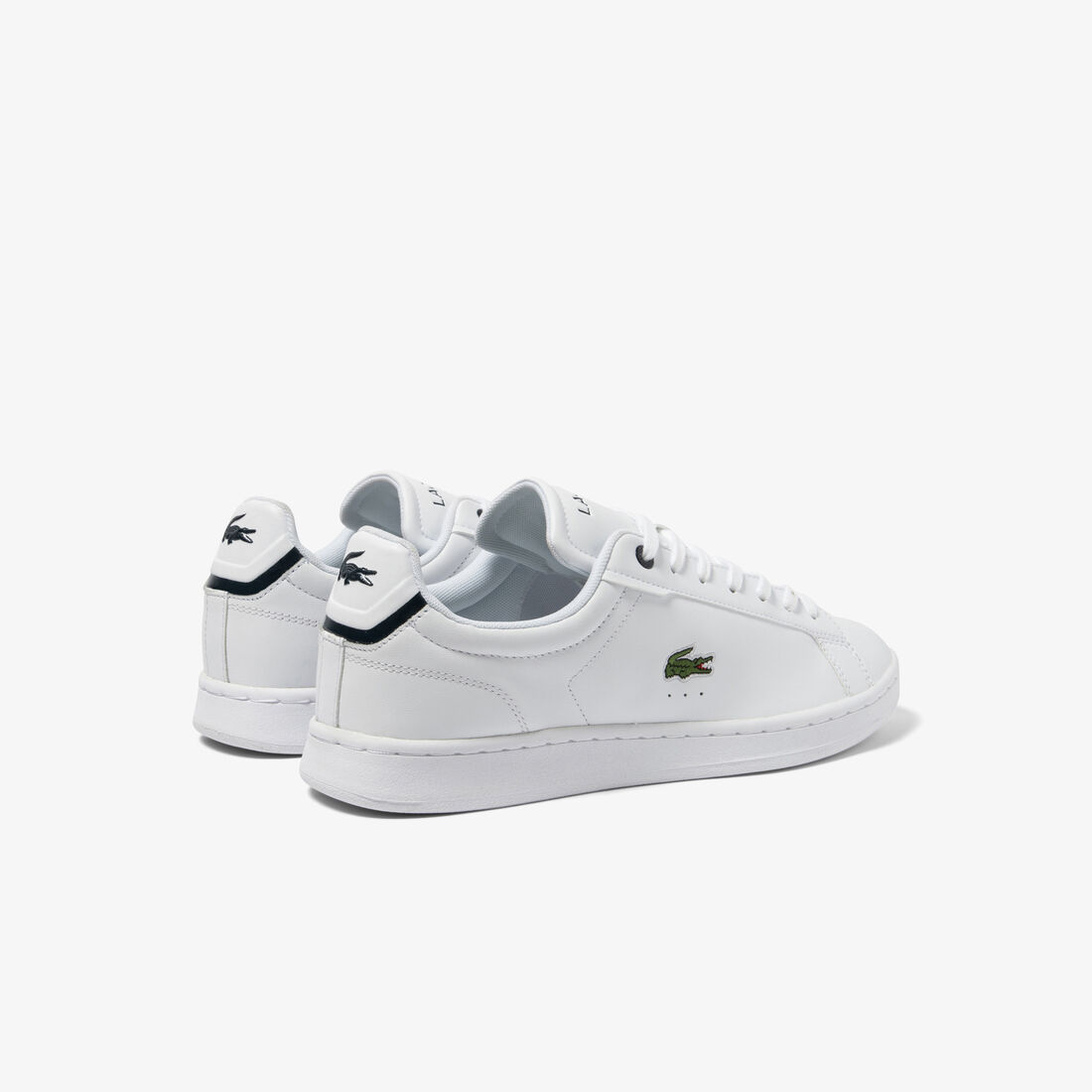 Men's Lacoste Carnaby Pro BL Leather Tonal Trainers Men's Lacoste Carnaby Pro BL Leather Tonal Trainers