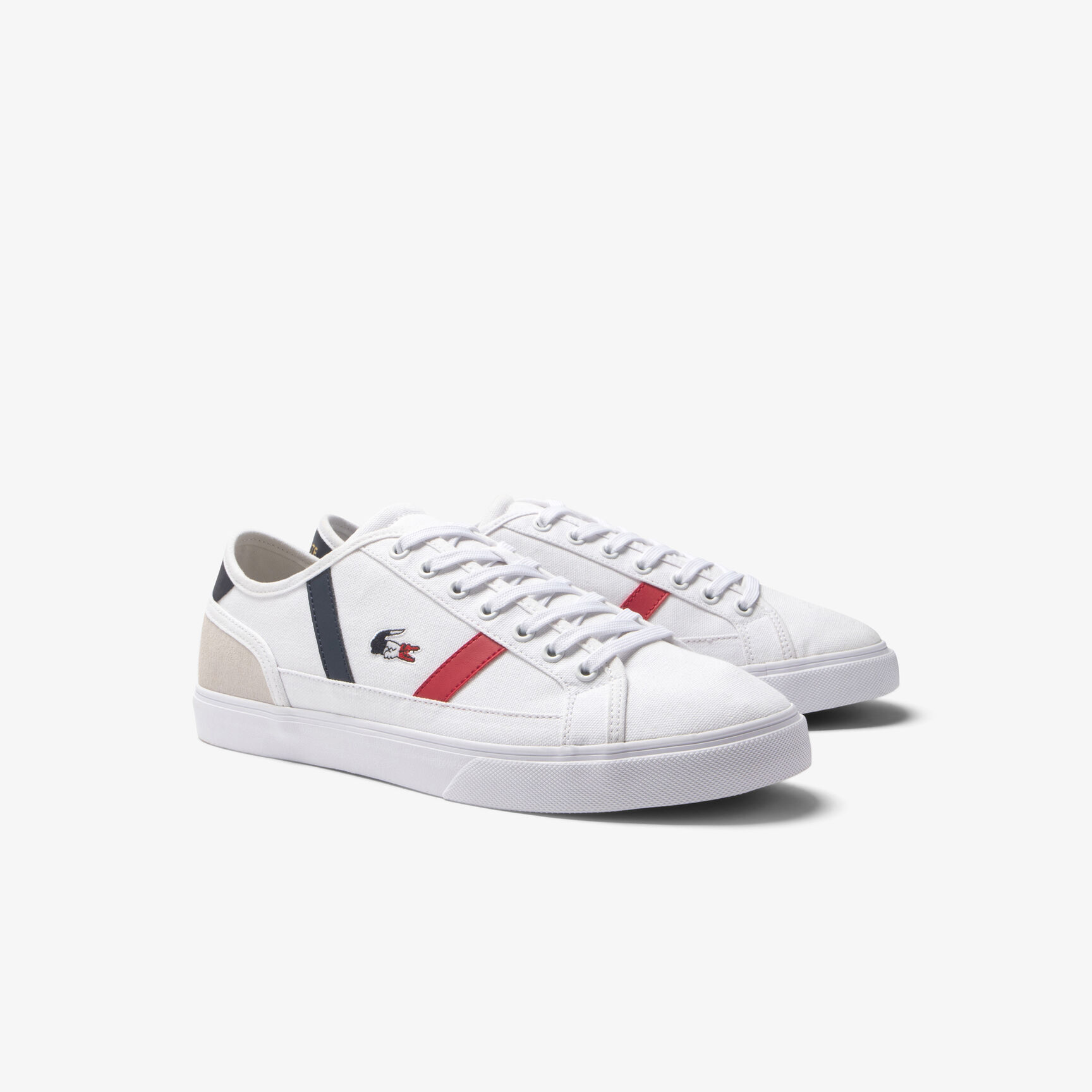 Men's Lacoste Sideline Pro Textile Tricolour Trainers Men's Lacoste Sideline Pro Textile Tricolour Trainers