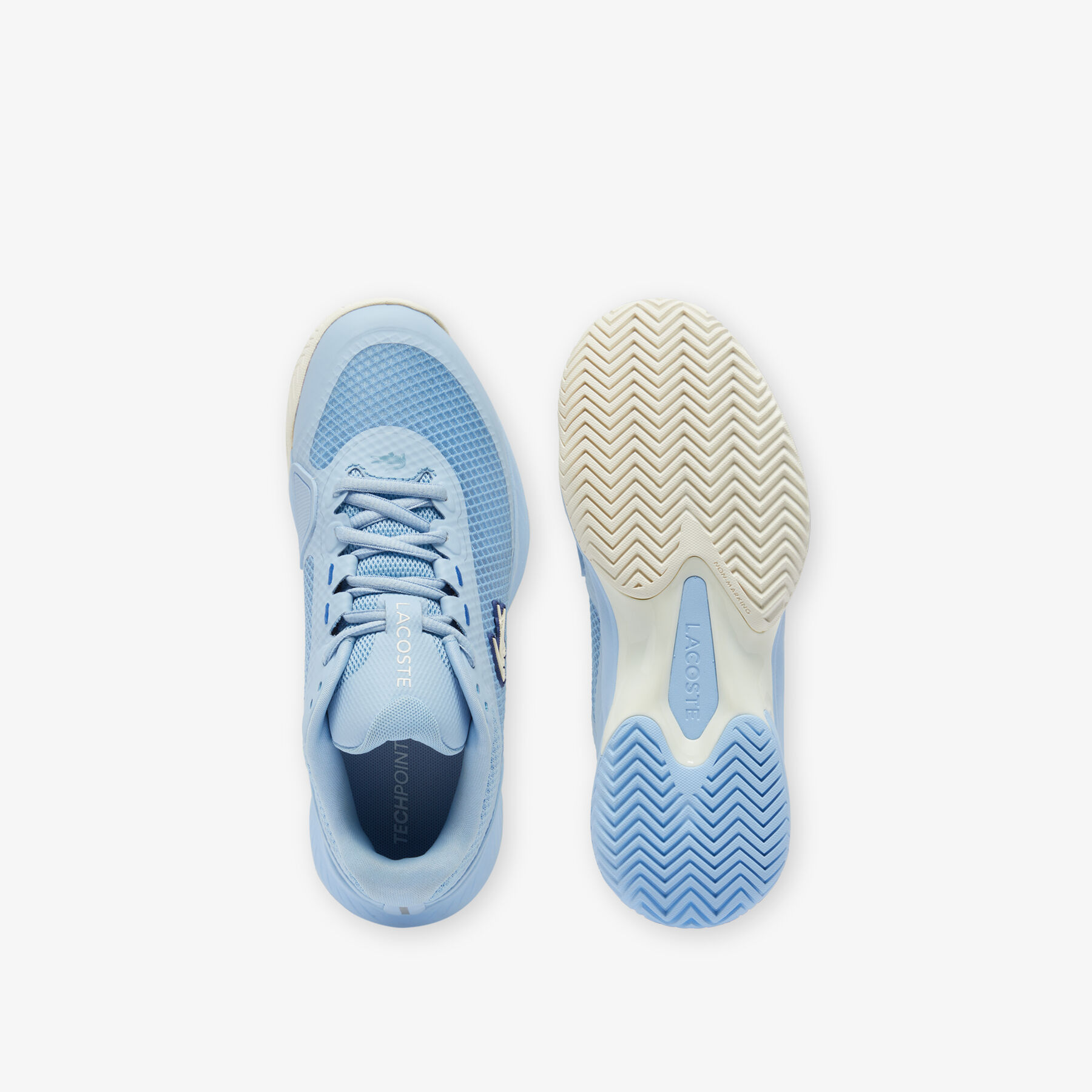 lacoste women s tech point tennis shoes