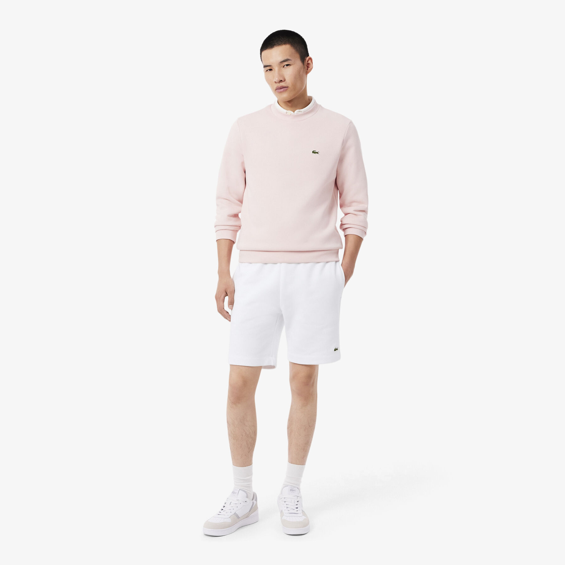 Regular Fit Fleece Shorts lacoste regular fit fleece shorts