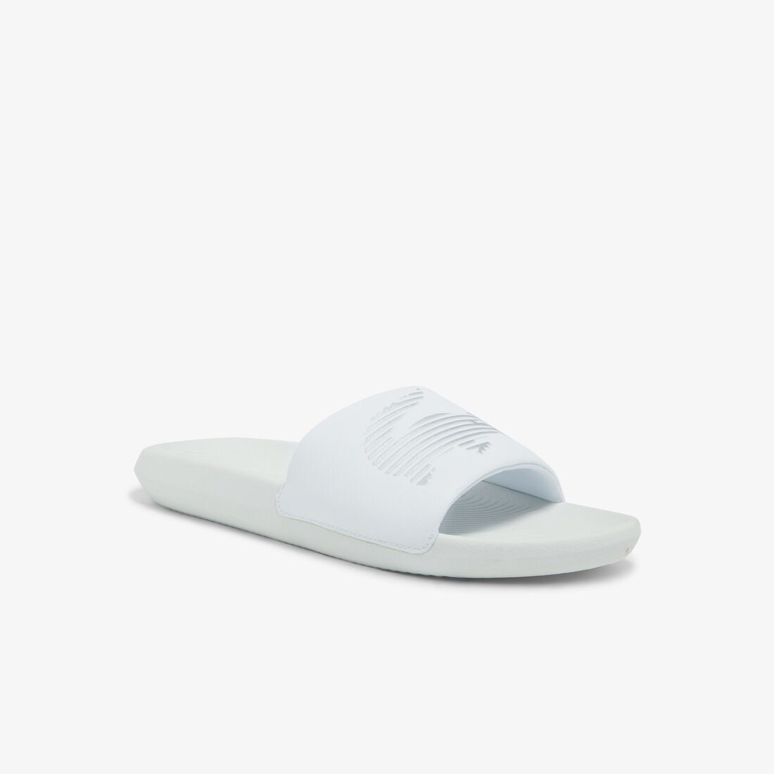 Men's Croco Synthetic Metallic Slides