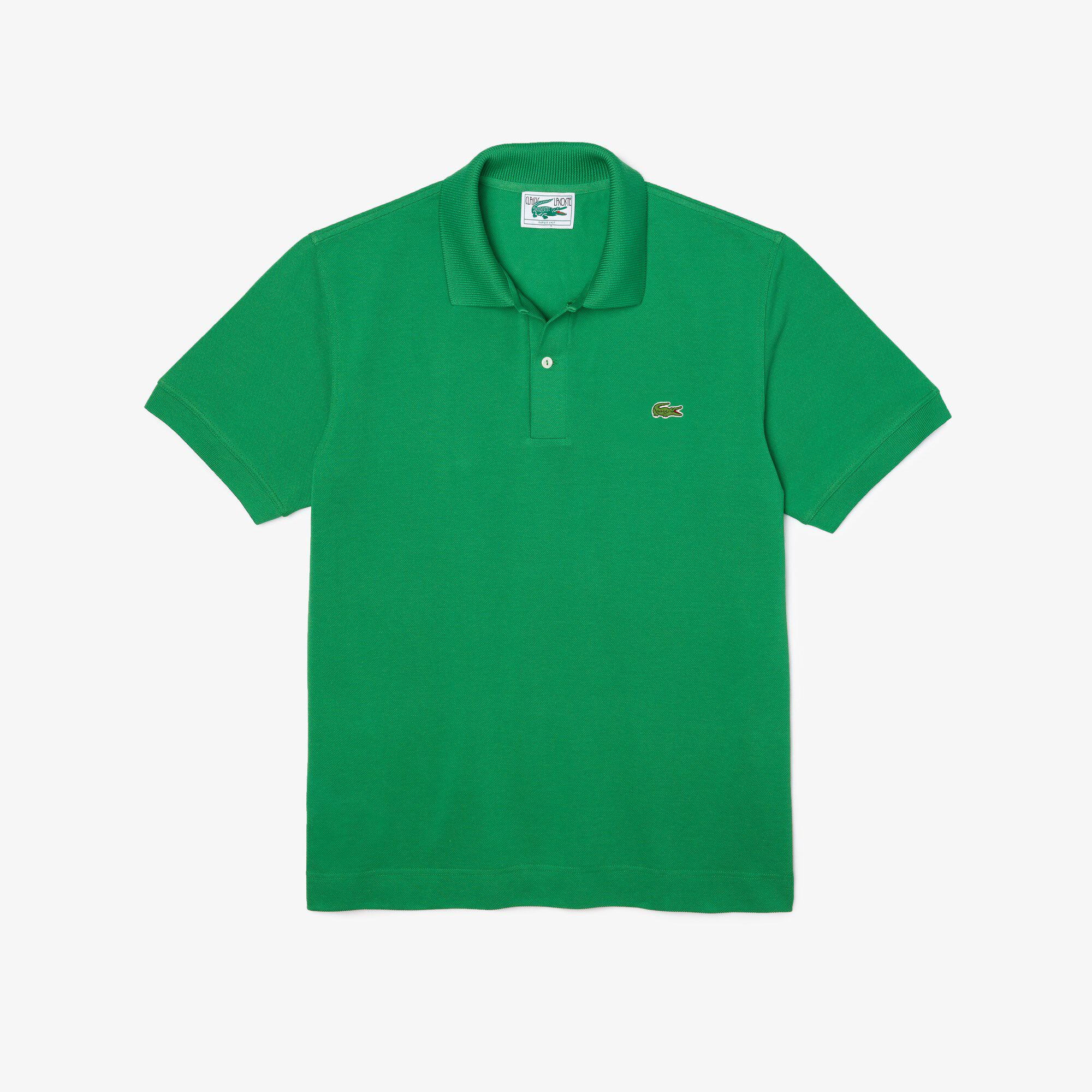 Men’s Lacoste Classic Fit Organic Cotton Piqué Polo Men’s Lacoste Classic Fit Organic Cotton Piqué Polo