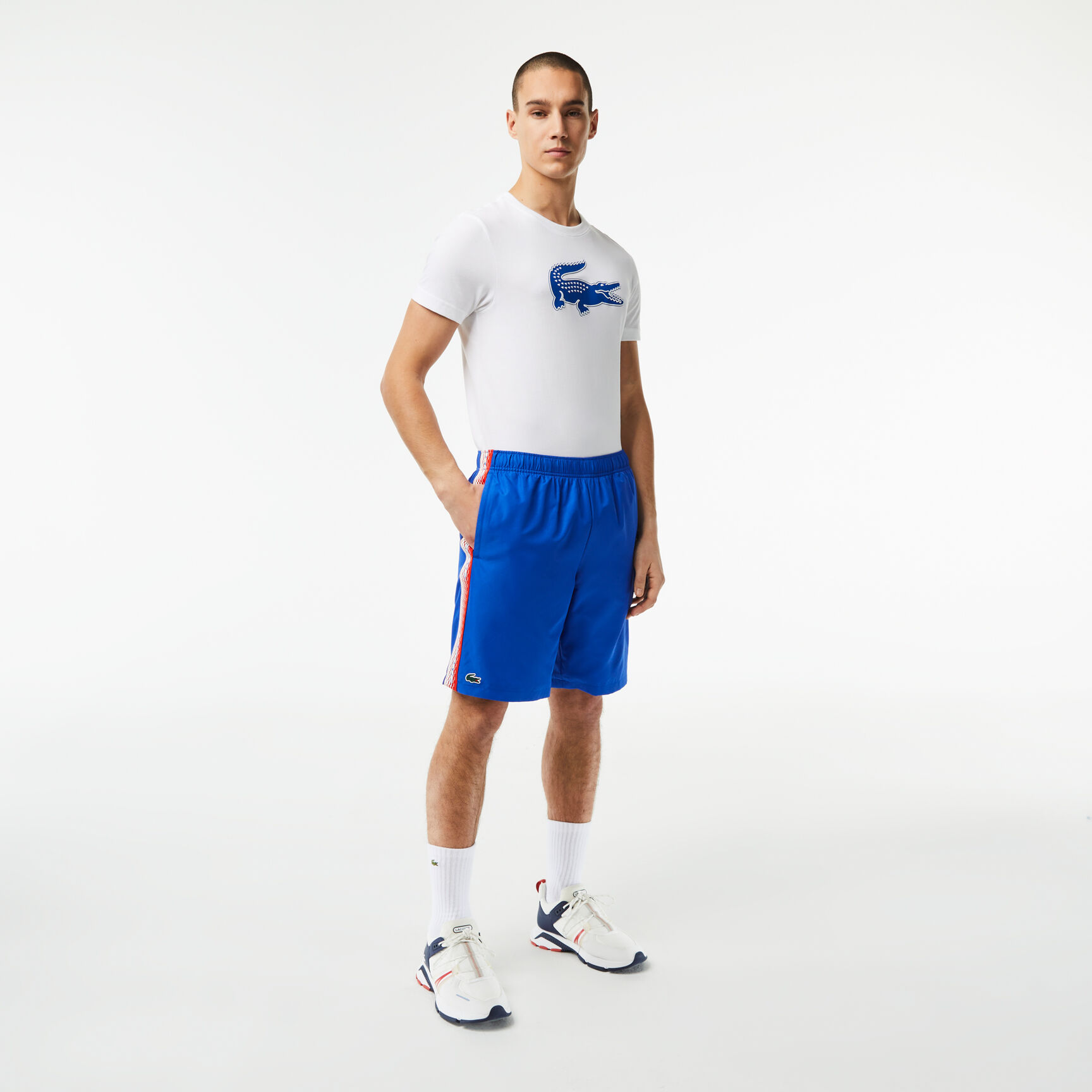 Men's Lacoste Recycled Polyester Tennis Shorts Men's Lacoste Recycled Polyester Tennis Shorts
