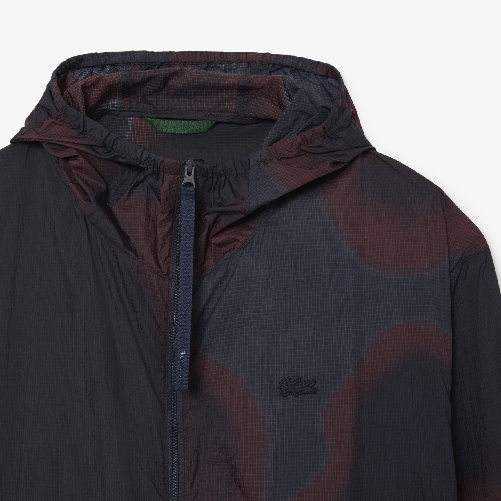 Ombre Print Ripstop Nylon Jacket