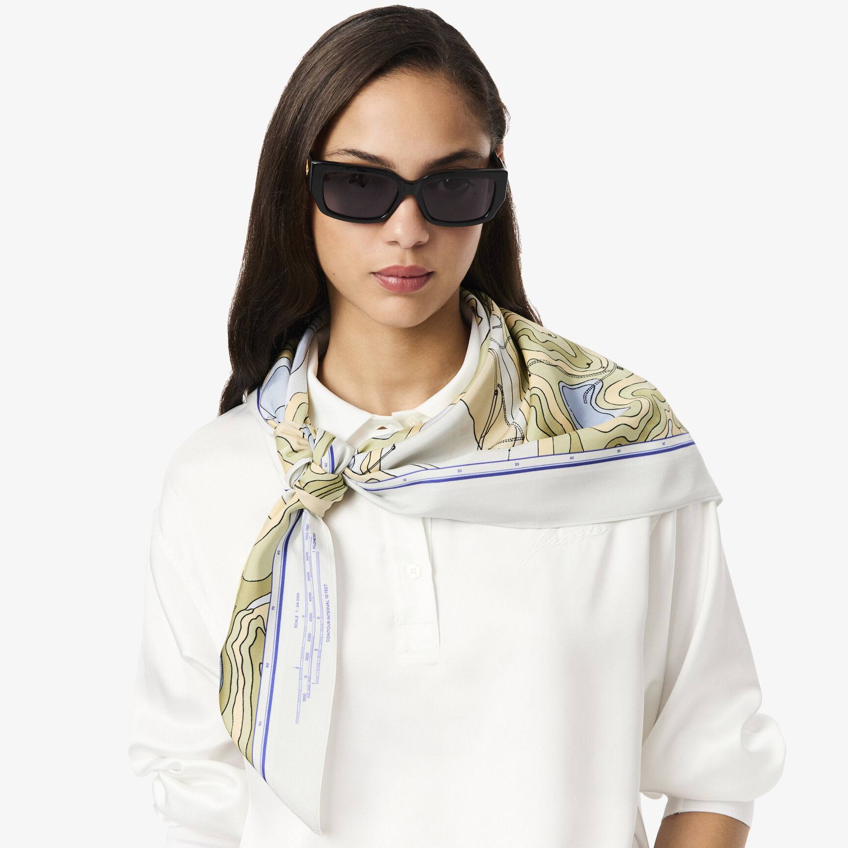 Chantaco Print Scarf Chantaco Print Scarf