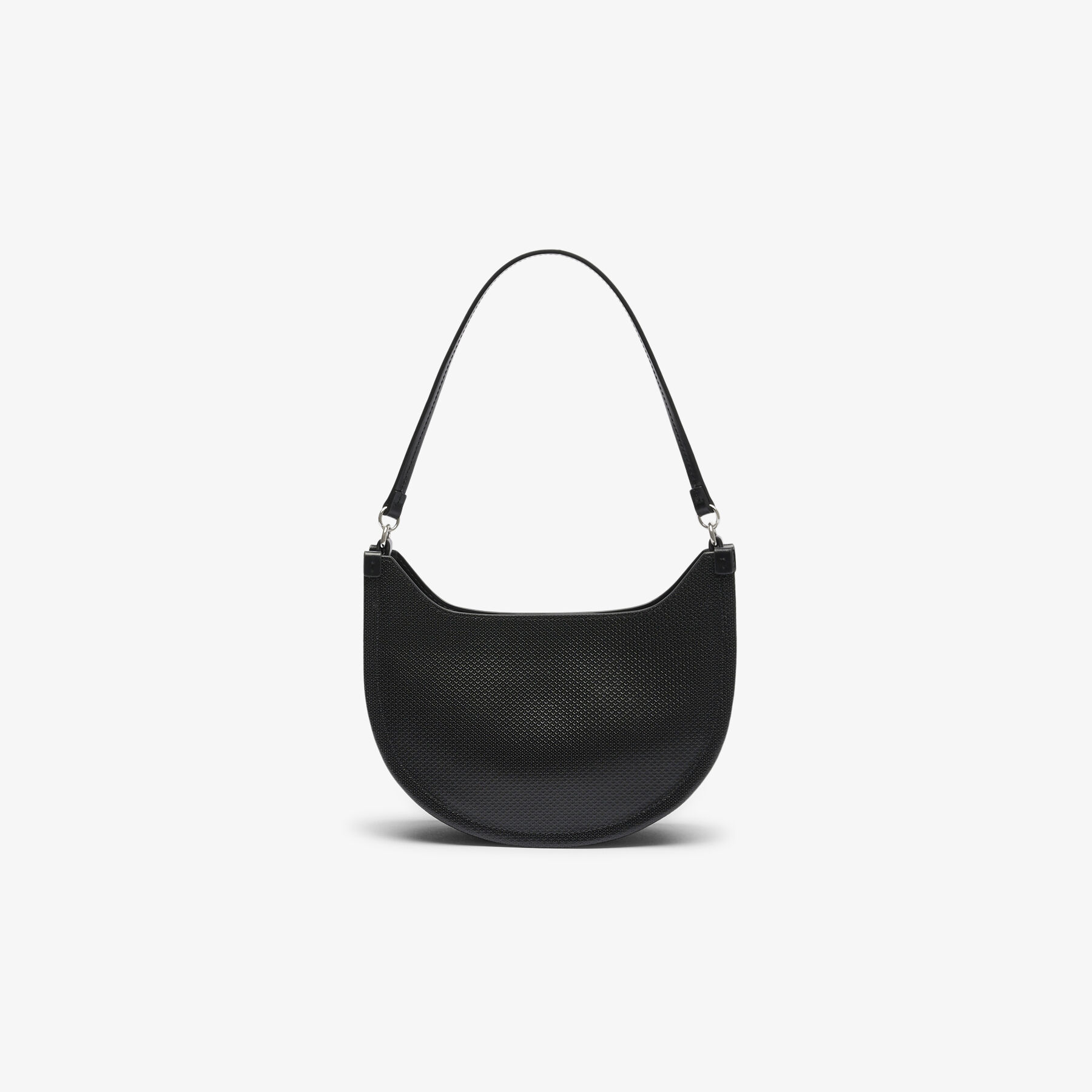lacoste chantaco classics half moon shoulder bag