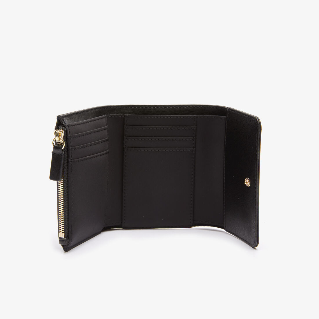 Women's Amelia Smooth Leather Trifold Snap Wallet Women's Amelia Smooth Leather Trifold Snap Wallet