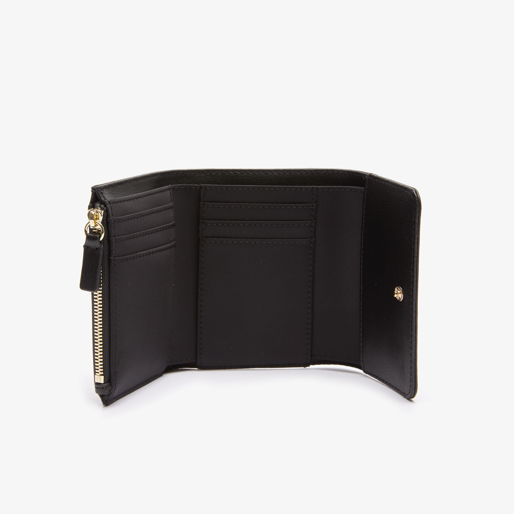 Women's Amelia Smooth Leather Trifold Snap Wallet Women's Amelia Smooth Leather Trifold Snap Wallet