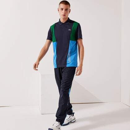 Men's Lacoste Sport Graphic Breathable And Resistant Piqué Polo Shirt