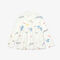 girls  lacoste print flounced cotton piqu  polo shirt