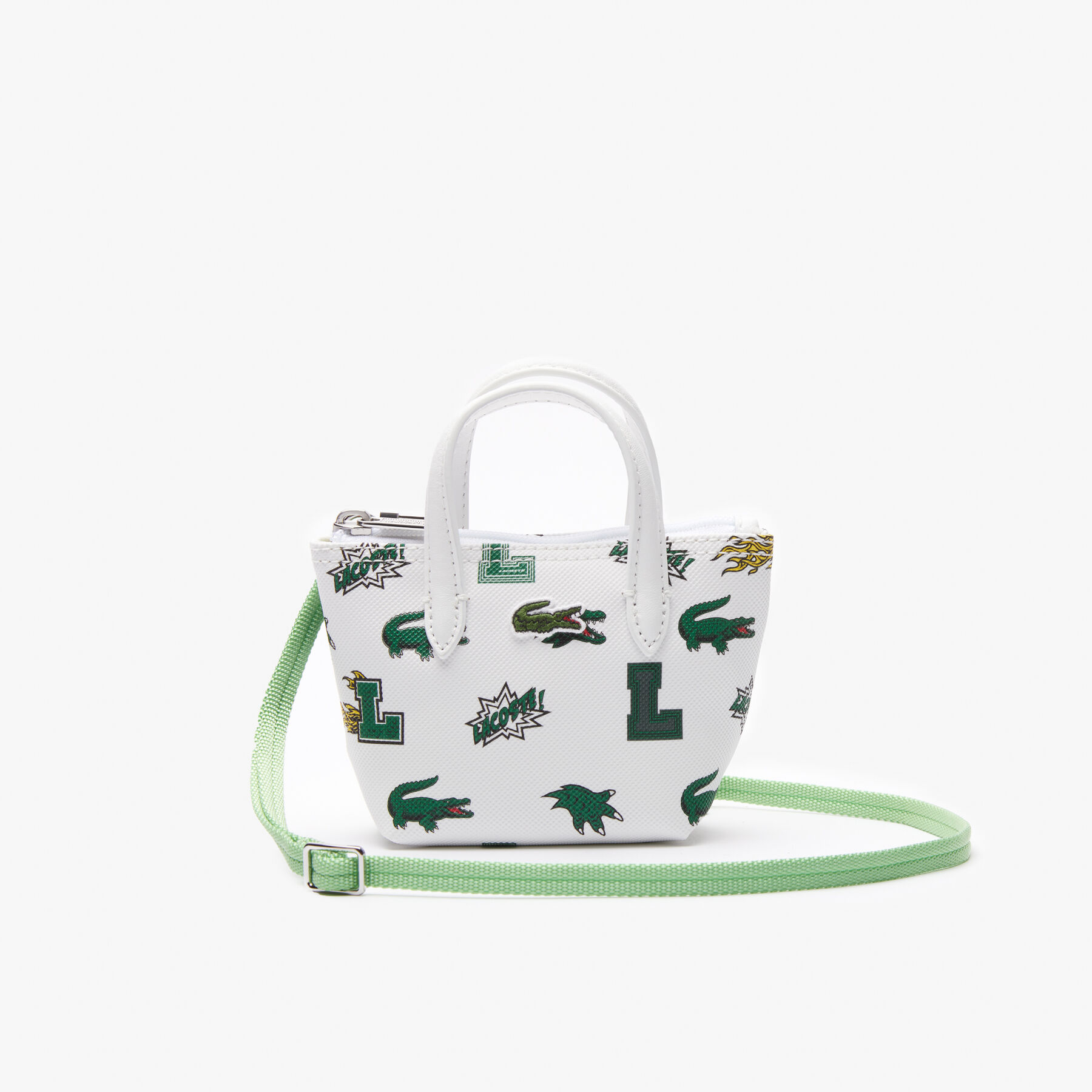 Women's Lacoste Holiday Comic Print Nano Bag women s lacoste holiday comic print nano bag
