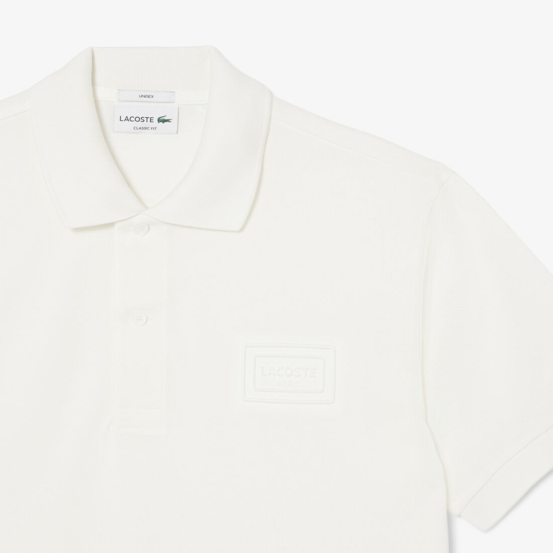 Classic Fit Embossed Branding Polo Shirt Classic Fit Embossed Branding Polo Shirt