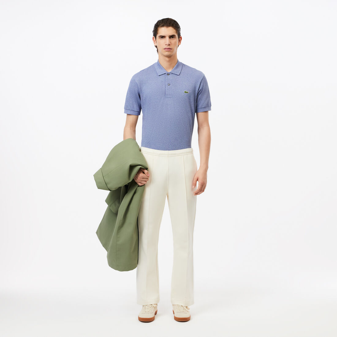 Classic Fit L.12.12 Marl Polo Shirt Classic Fit L.12.12 Marl Polo Shirt