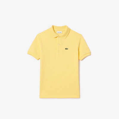 Kids' Lacoste Regular Fit Petit Piqué Polo Shirt