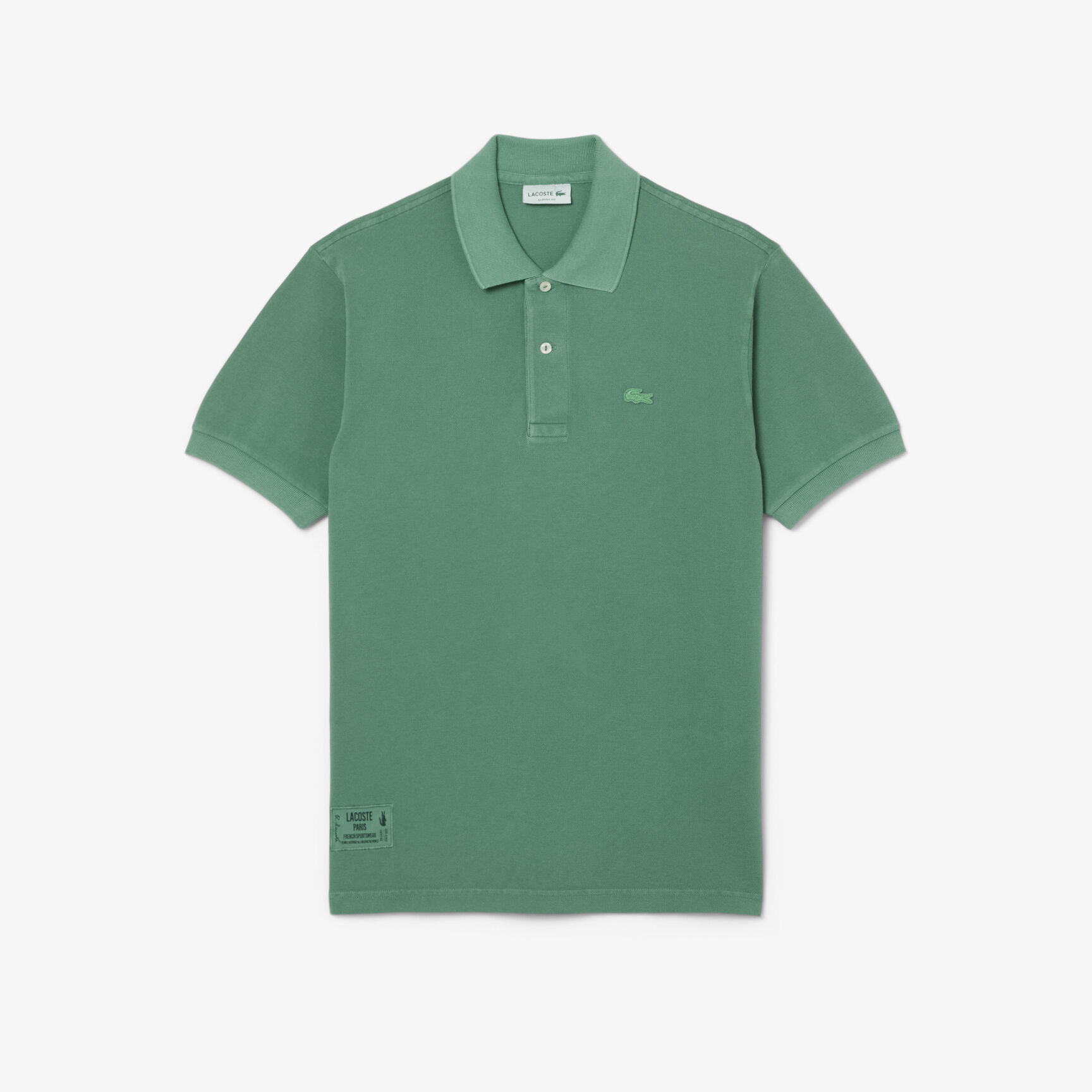 Classic Fit L.12.12 Washed Effect Polo Shirt