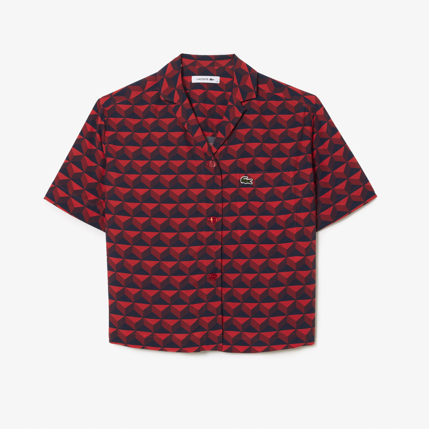 Oversized Short Sleeved Print Shirt Oversized Short Sleeved Print Shirt