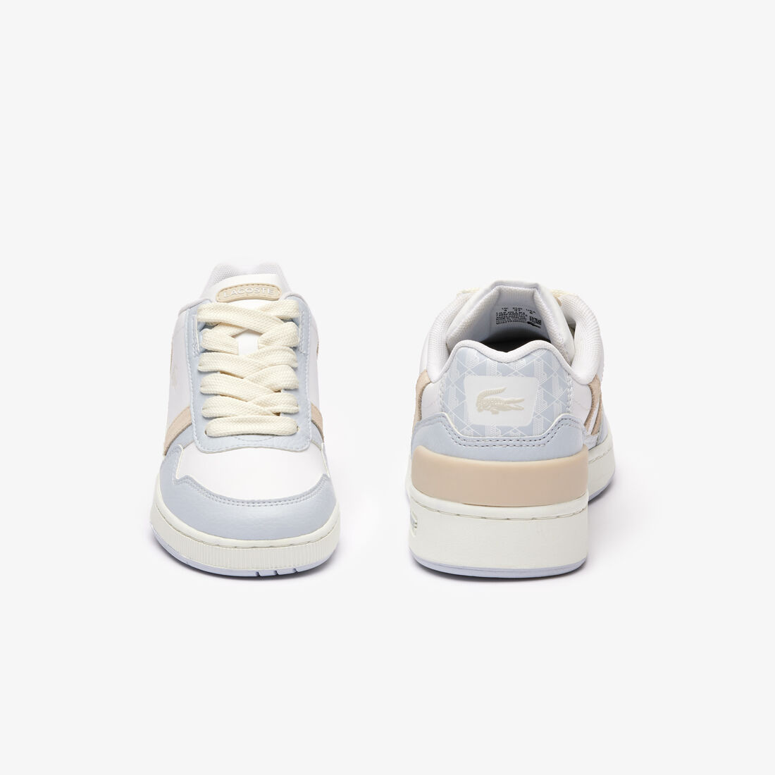 سنيكرز تي كليب جلد مزين بشعار الماركة للنساء سنيكرز تي كليب جلد مزين بشعار الماركة للنساء