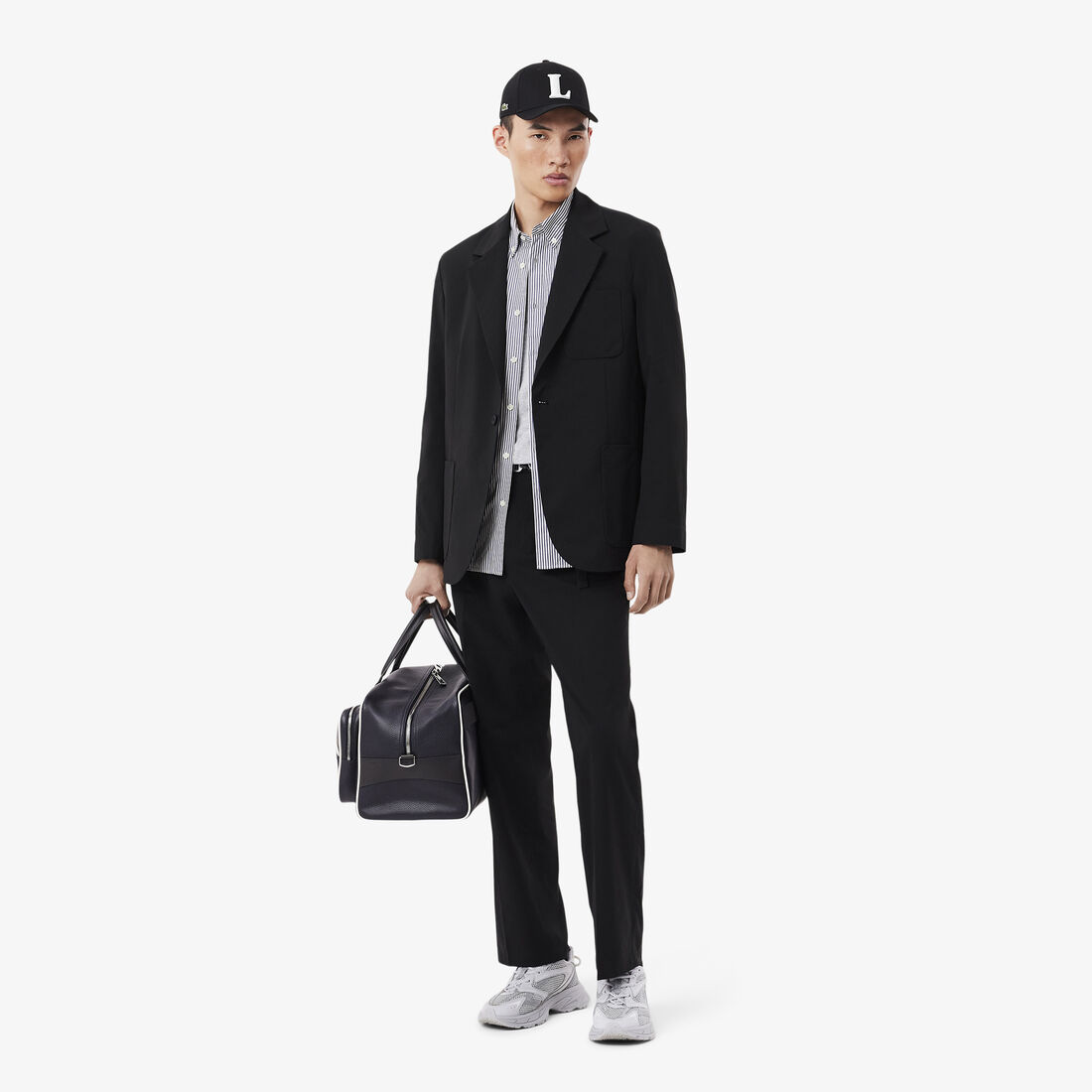 قميص قطن مخطط بقصة عادية للرجال قميص قطن مخطط بقصة عادية للرجال