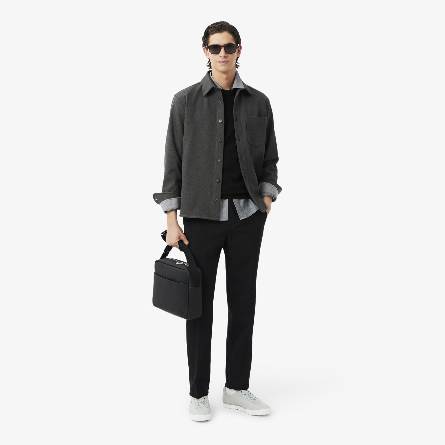 Merino Wool Crew Neck Sweater lacoste merino wool crew neck sweater