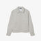 lacoste short textured jacket