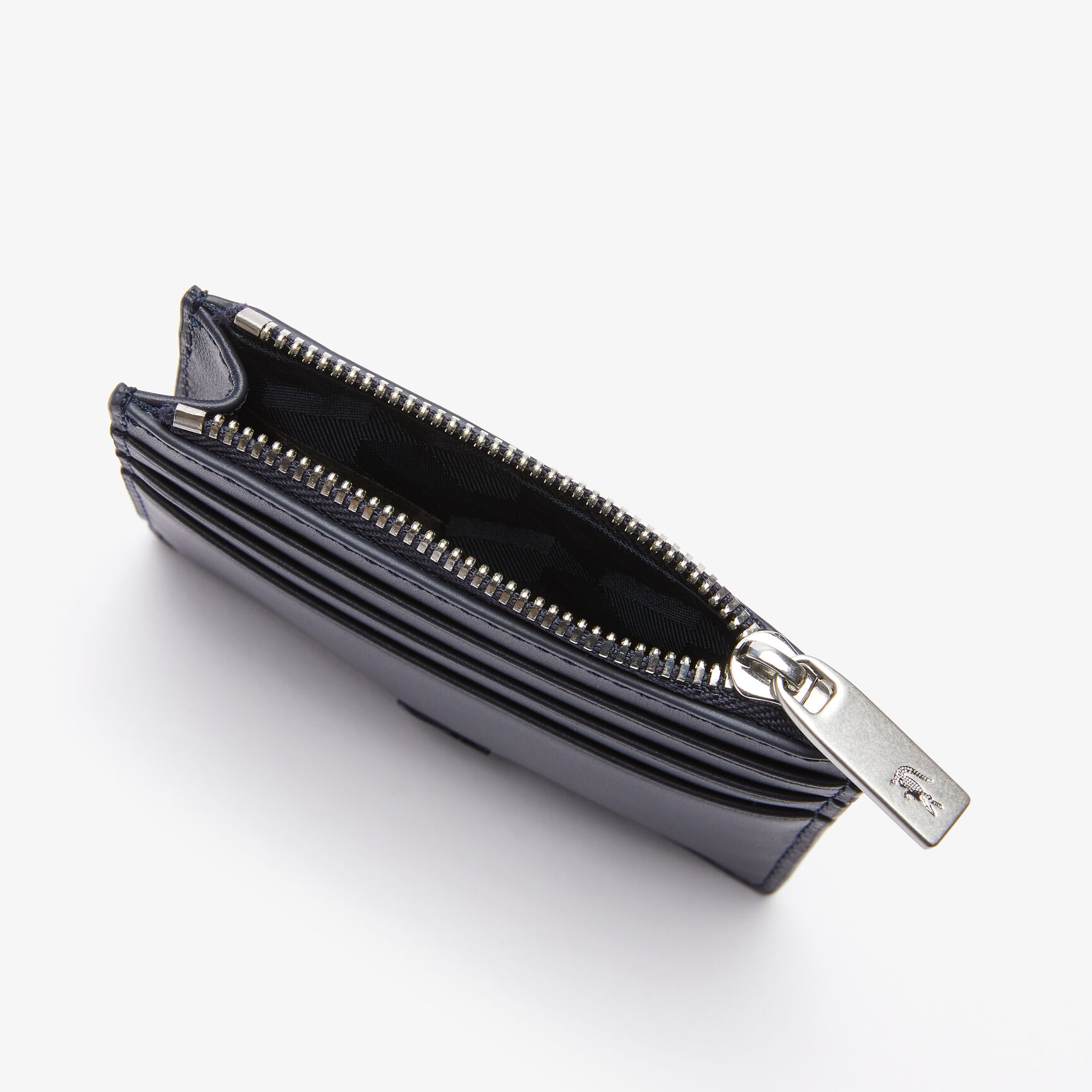 Men's Fitzgerald Zippered Smooth Leather Credit Card Holder Men's Fitzgerald Zippered Smooth Leather Credit Card Holder