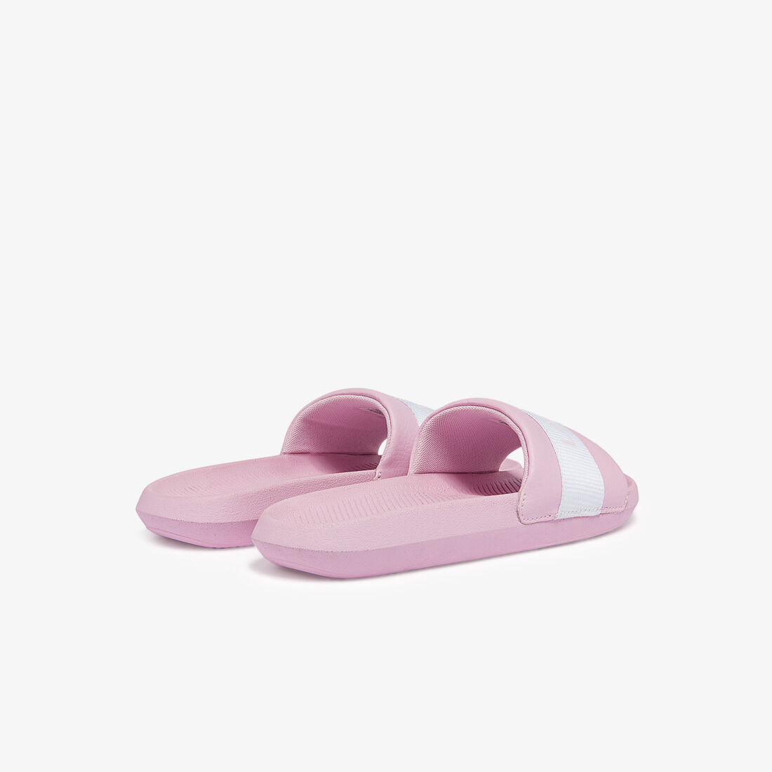 Women's Croco Textile Logo Slides Women's Croco Textile Logo Slides