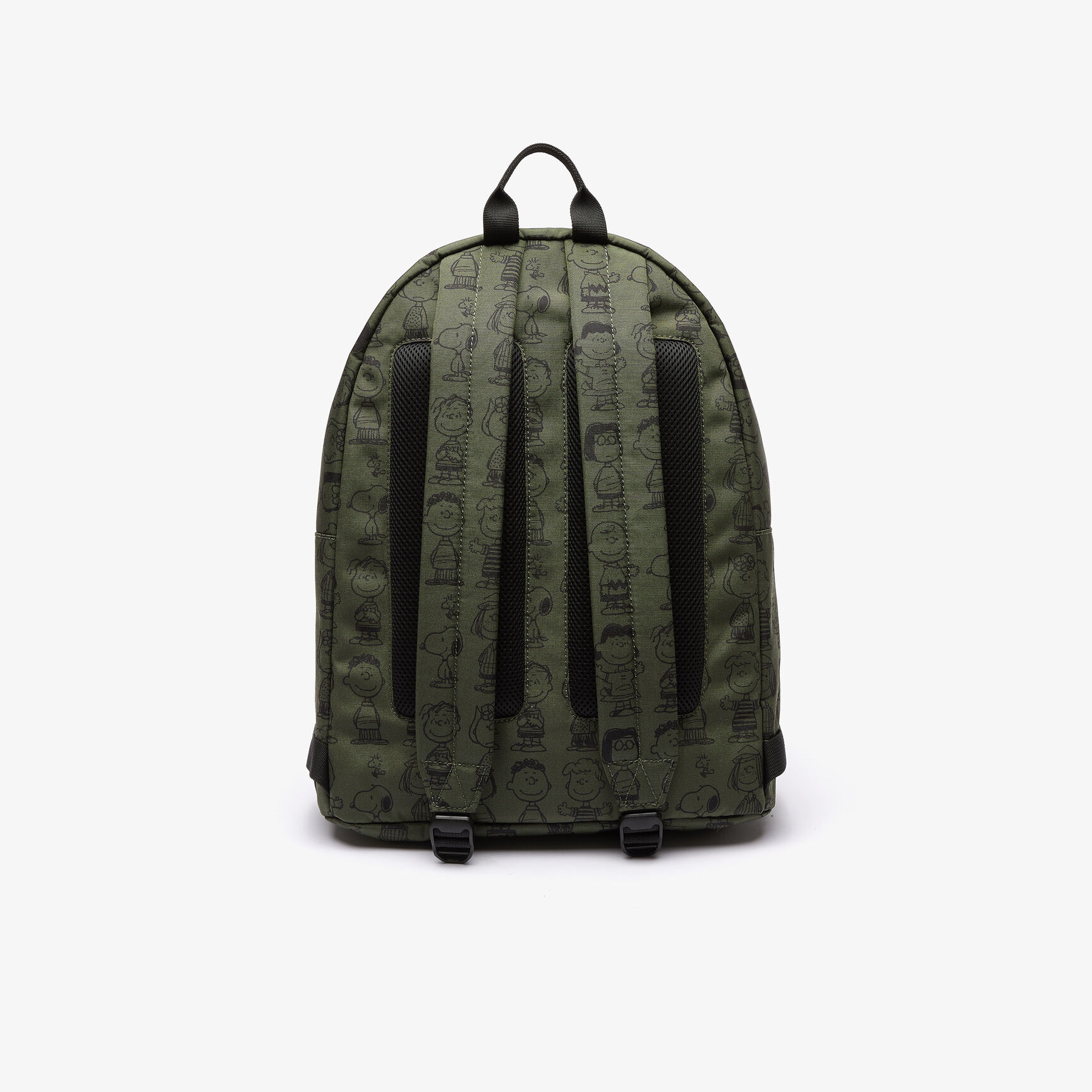 Men’s Lacoste x Peanuts Print Canvas Backpack Men’s Lacoste x Peanuts Print Canvas Backpack