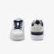 women s lacoste t clip leather color pop sneakers