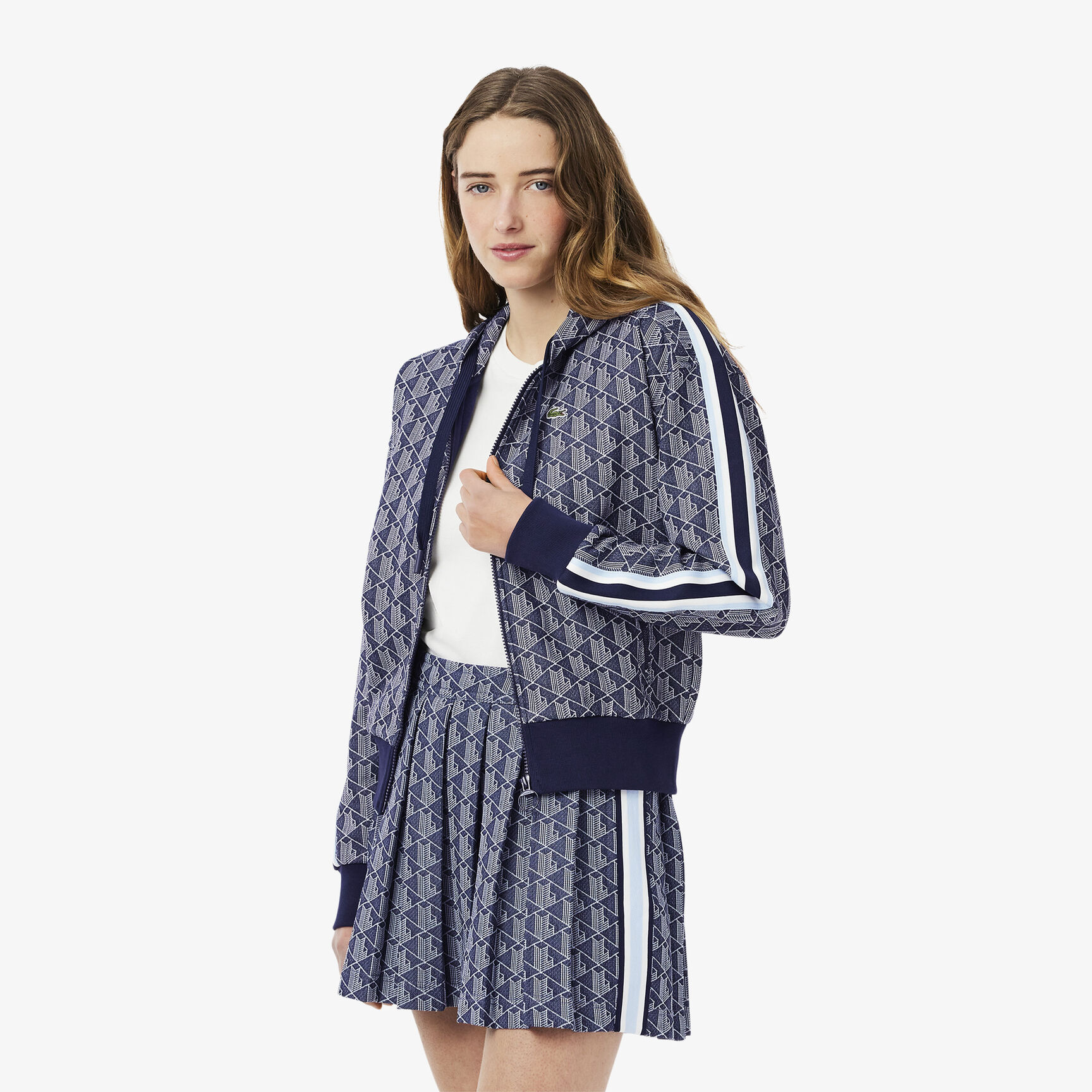 Jacquard Monogram Hoodie Jacquard Monogram Hoodie