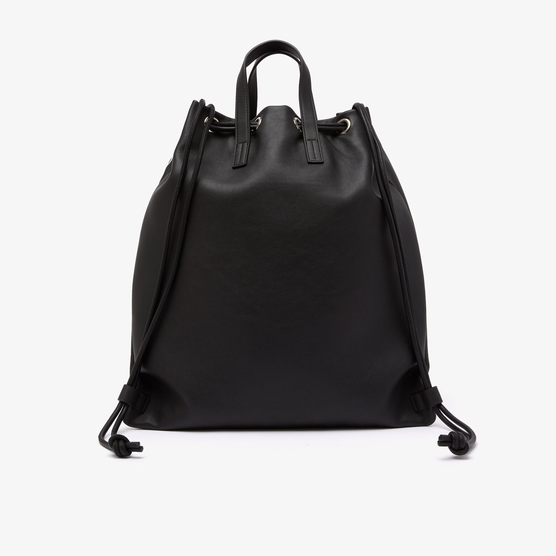 unisex lacoste contrast geographical coordinate flat backpack