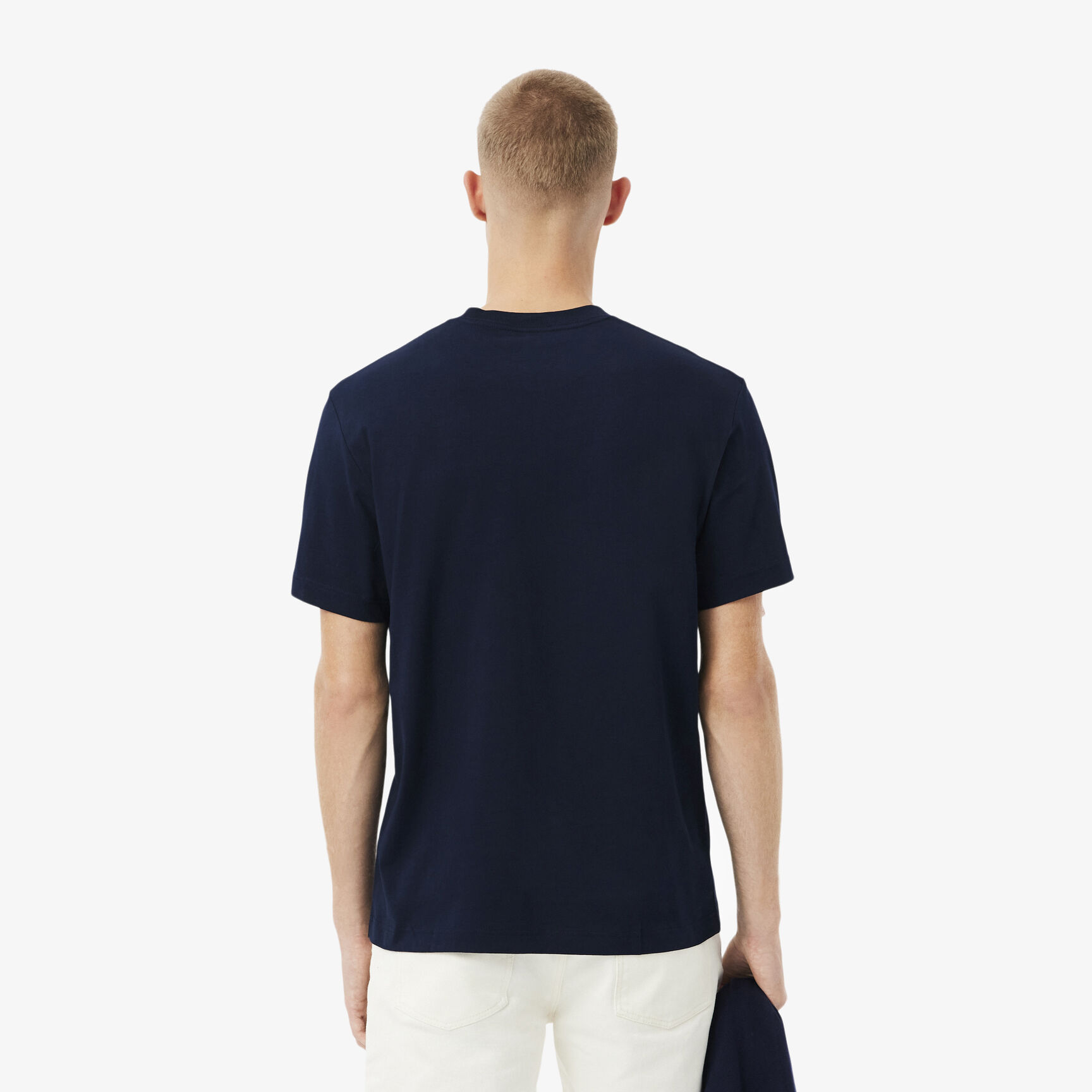 Cotton T-shirt with Breast Pocket