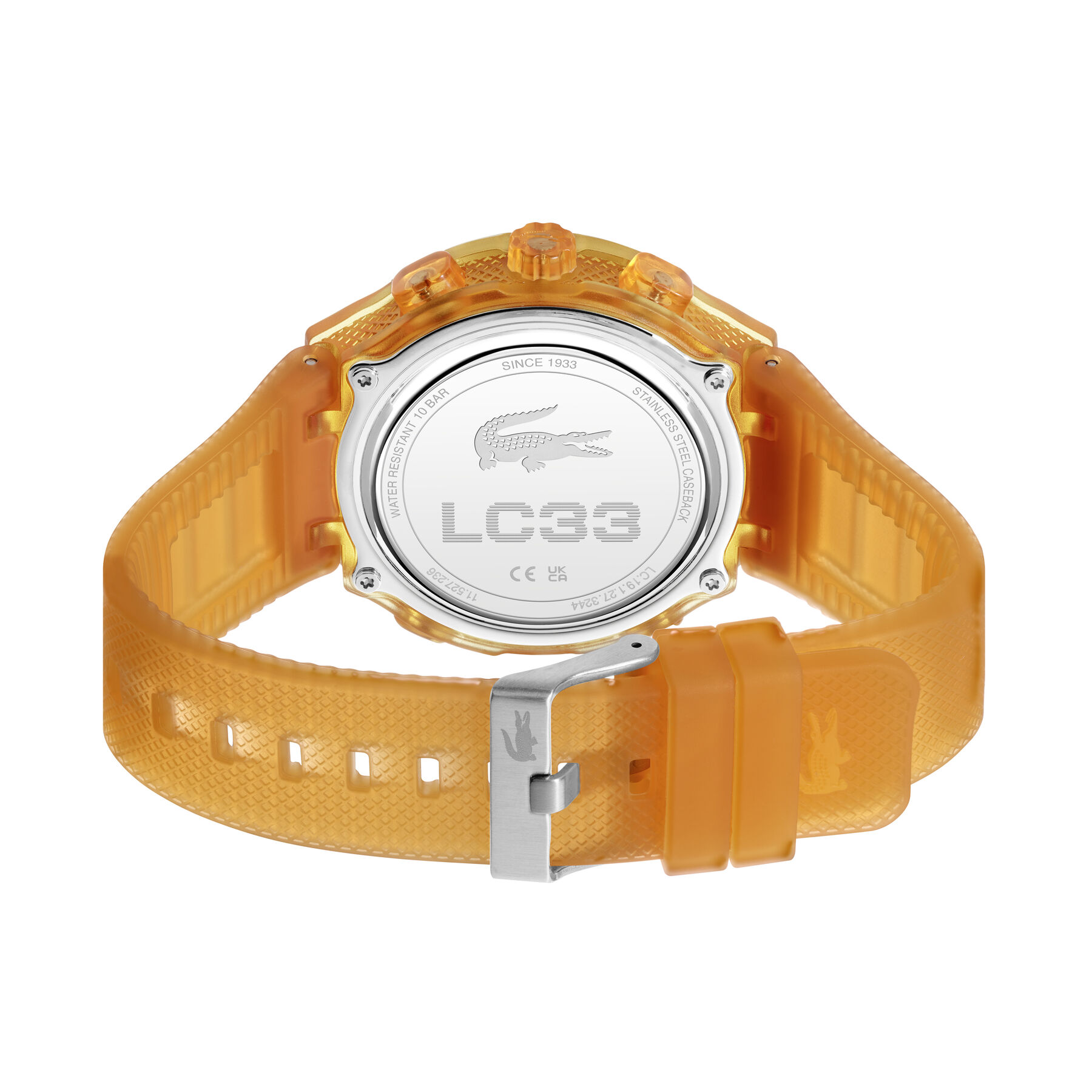 L33 Silicone Strap Watch lacoste l33 silicone strap watch