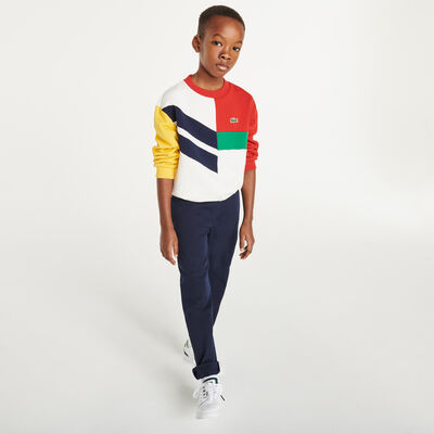 Boys’ Comfortable Lightweight Cotton Chino Pants