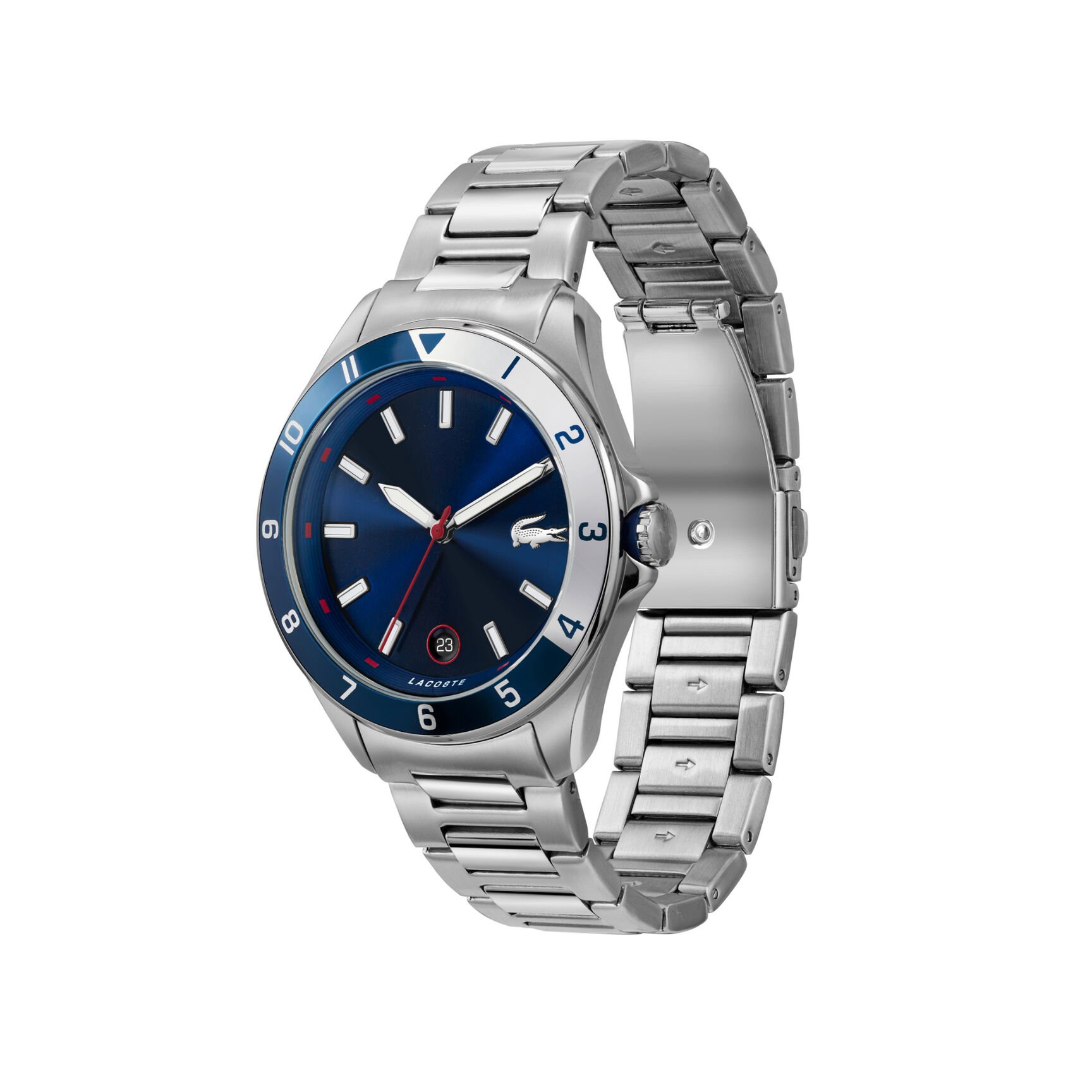 ساعة لاكوست بمينا أزرق للرجال مجموعة Lacoste Tiebreaker ساعة لاكوست بمينا أزرق للرجال مجموعة Lacoste Tiebreaker