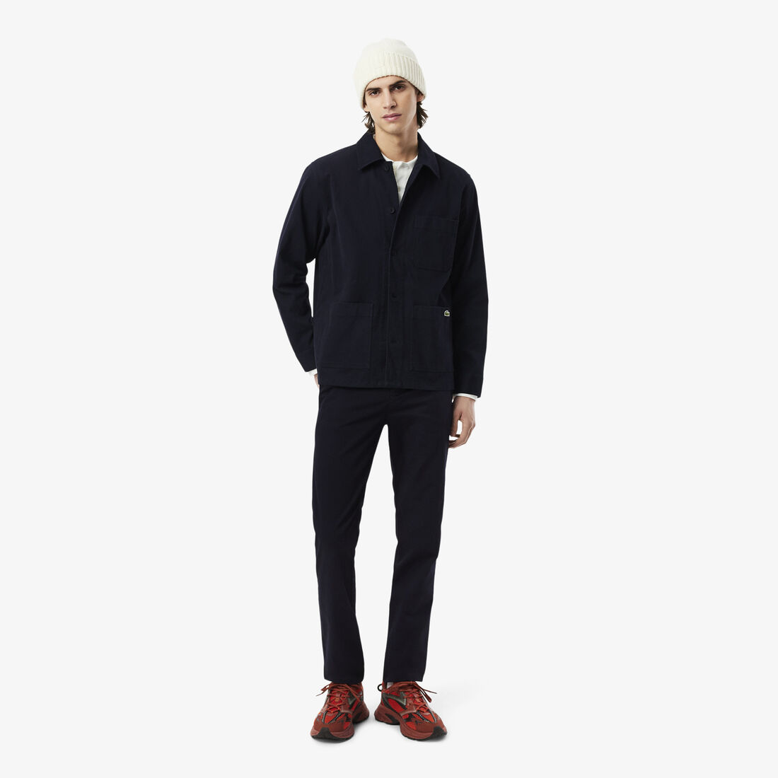 Slim Fit Stretch Cotton Chino Pants