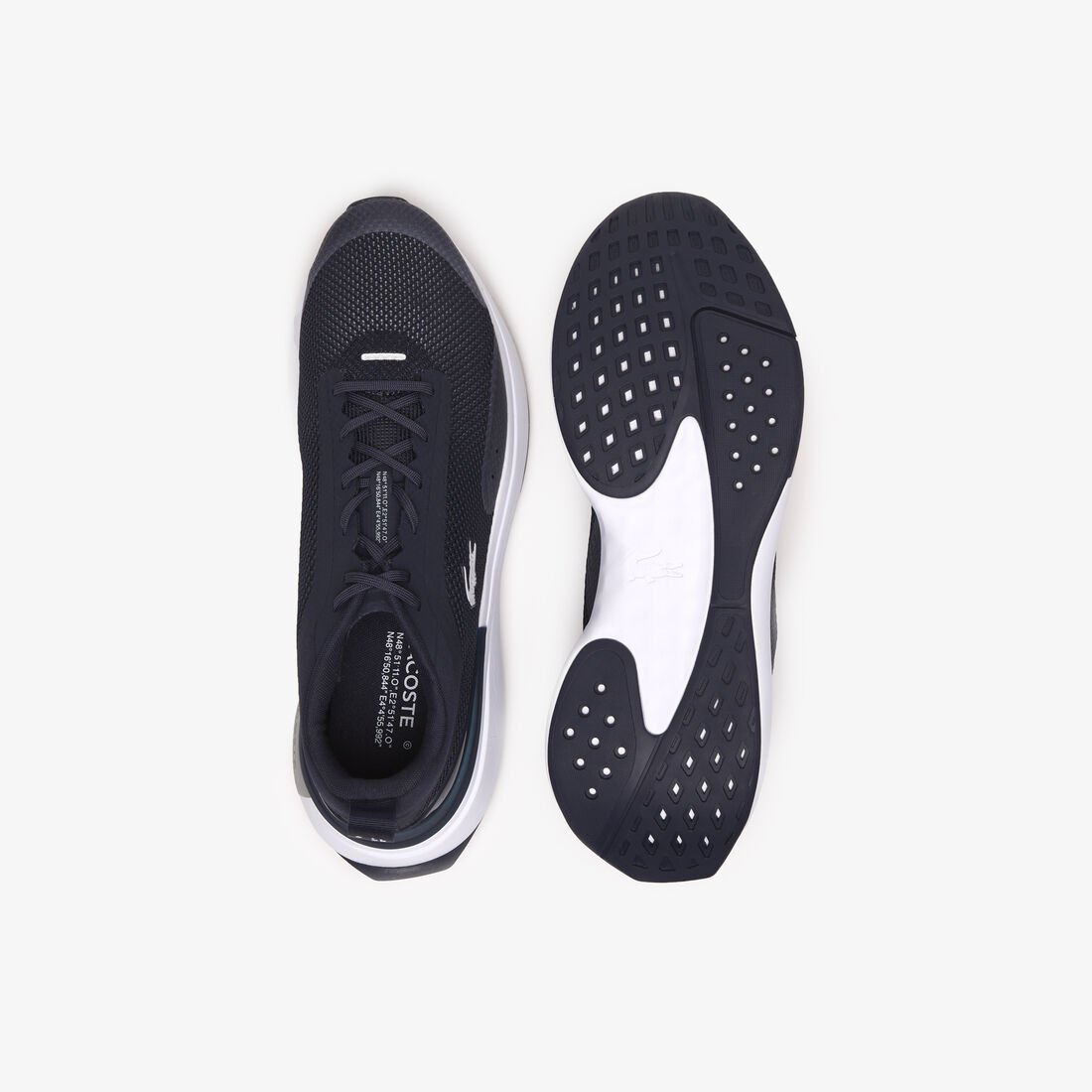 Men's Lacoste Run Spin Evo Breathable Mesh Trainers Men's Lacoste Run Spin Evo Breathable Mesh Trainers