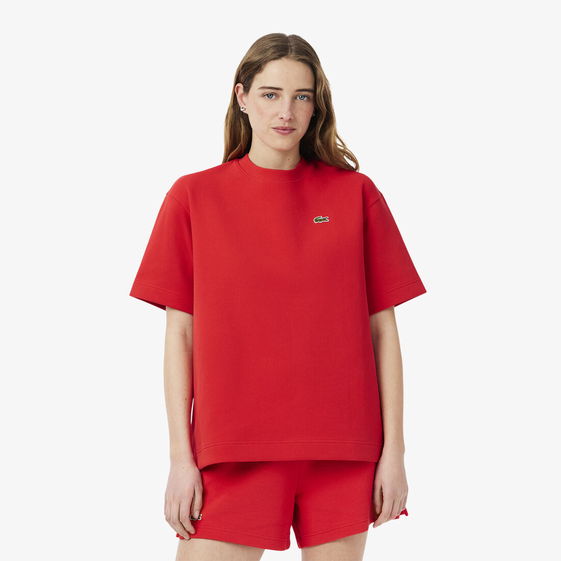 Oversized Double Face Pique T-shirt