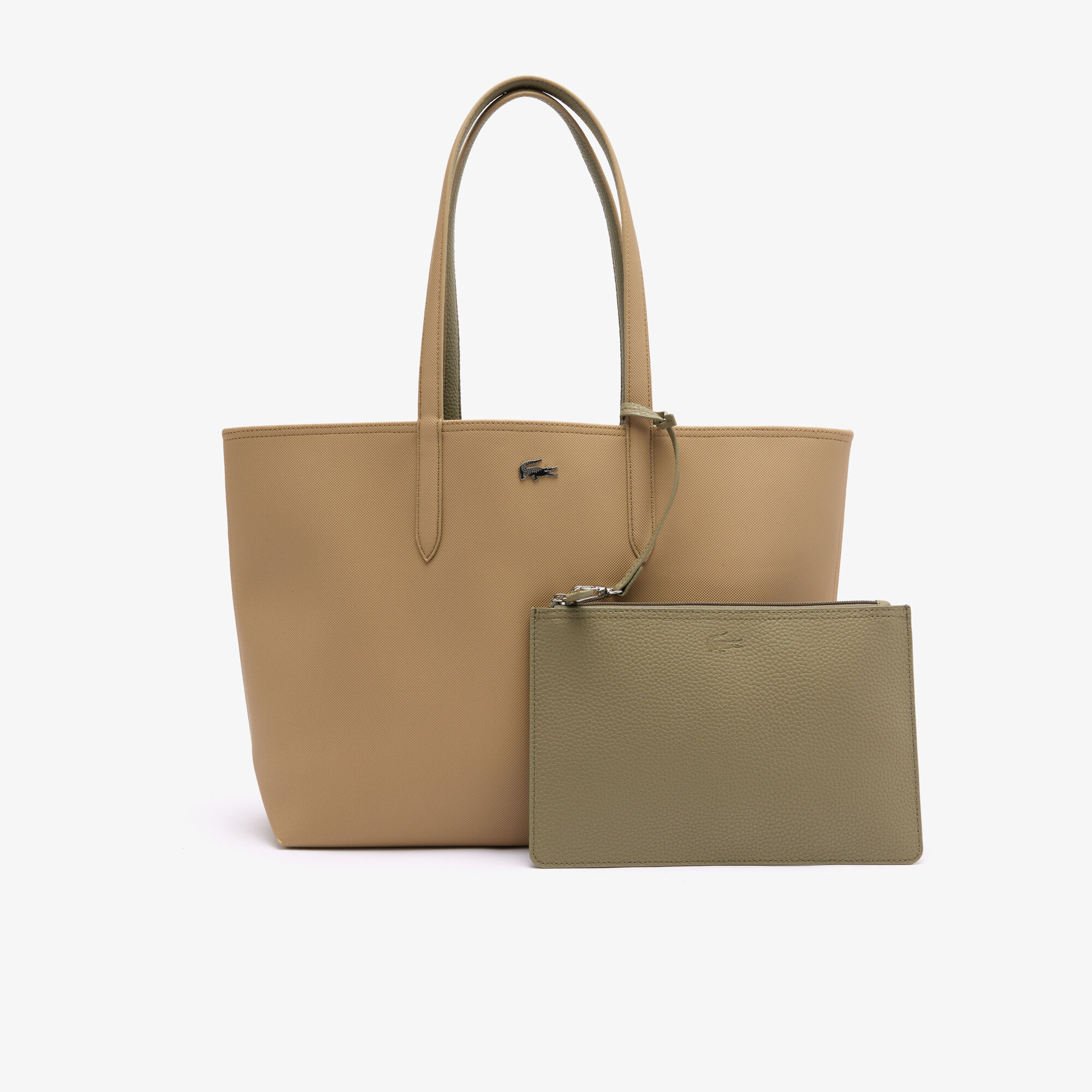 Lacoste women's anna reversible tote 2025 bag