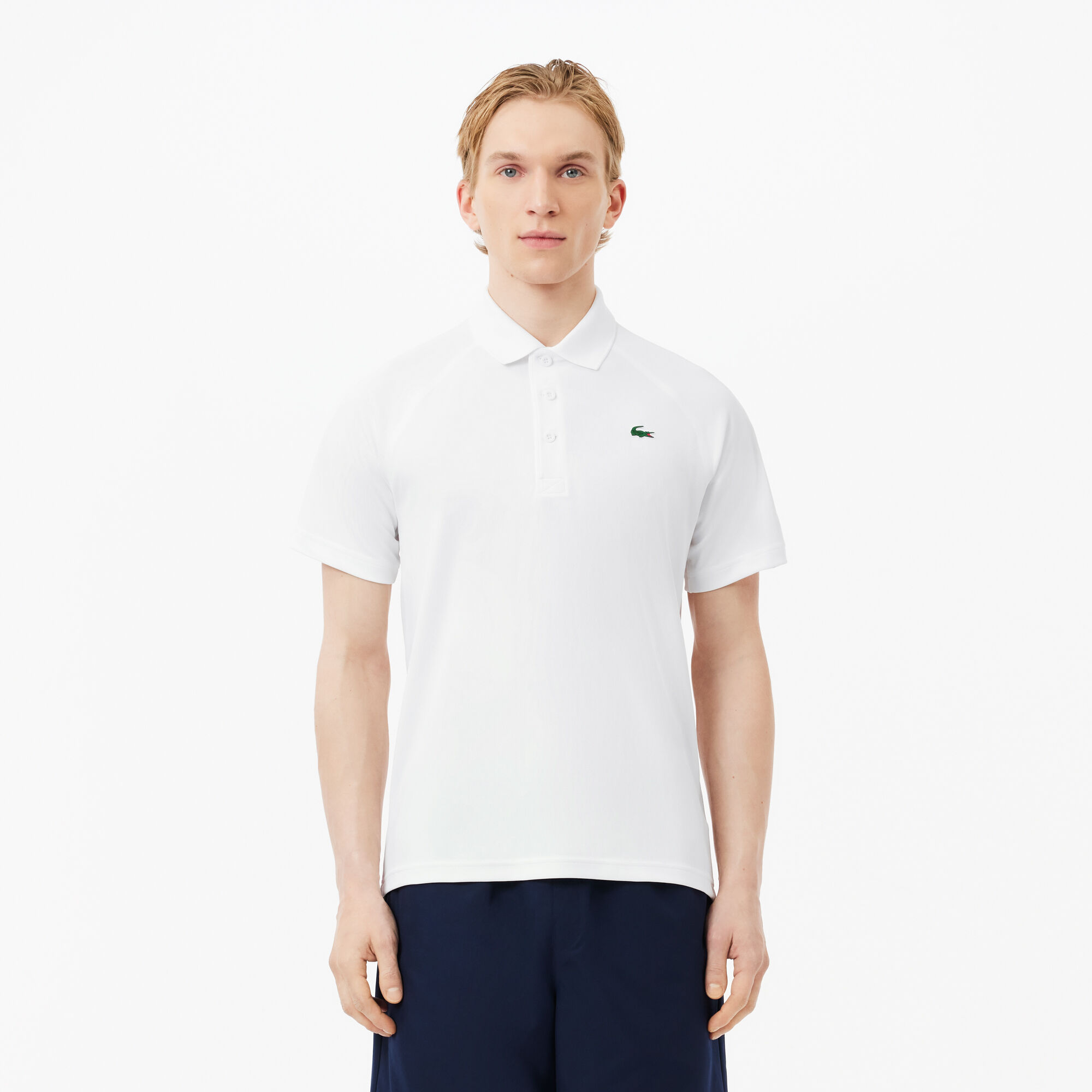 Men s Lacoste Sport Breathable Run resistant Interlock Polo Shirt