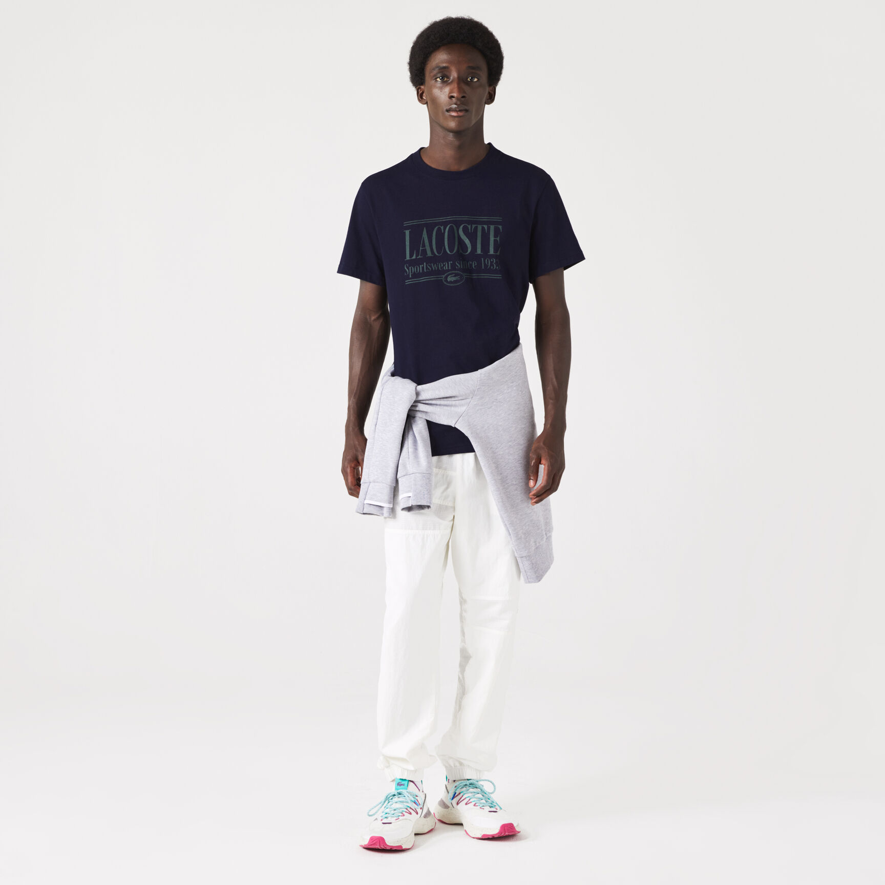 Men's Lacoste Regular Fit Jersey T-shirt Men's Lacoste Regular Fit Jersey T-shirt