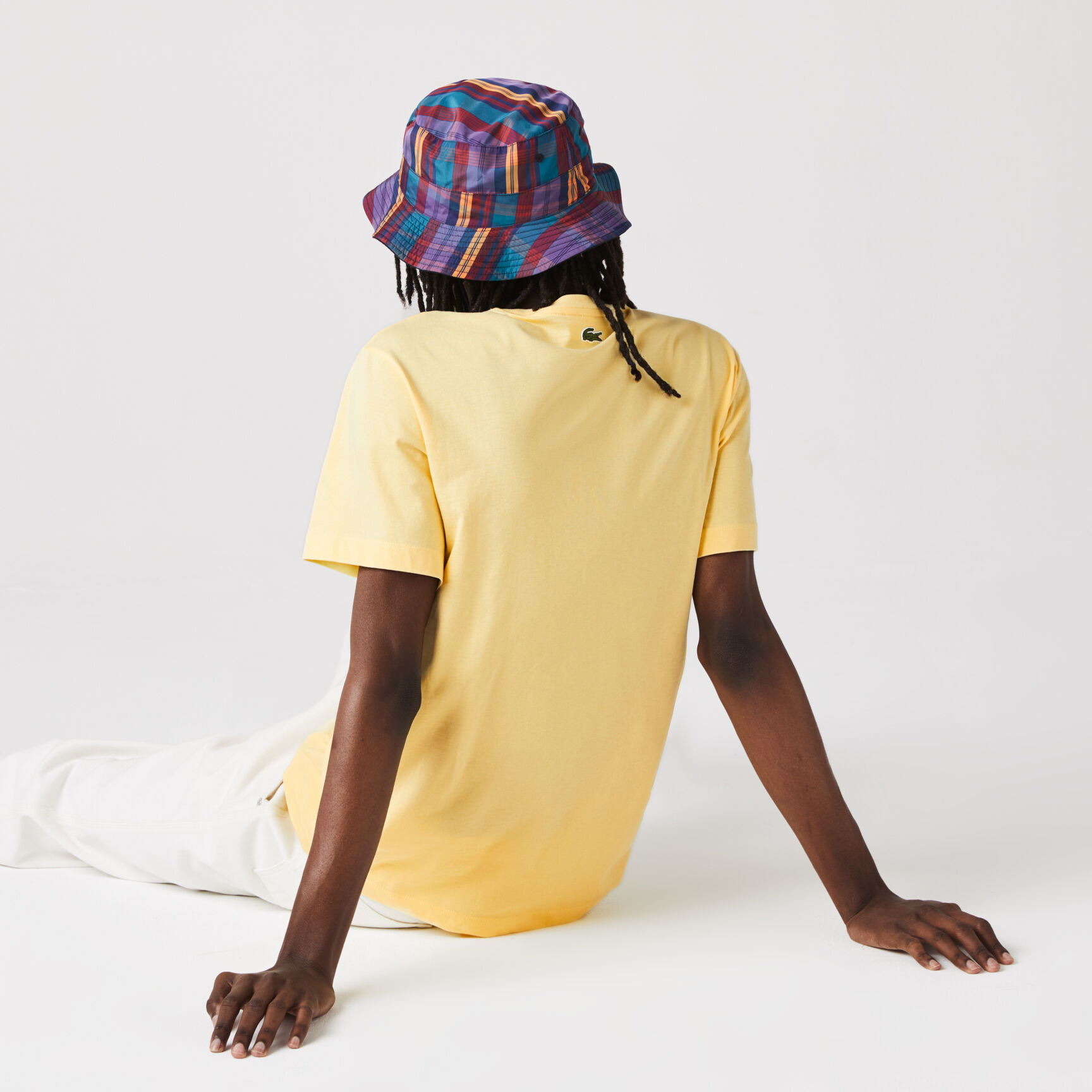 Men's Crew Neck Embroidered Logo Cotton T-shirt