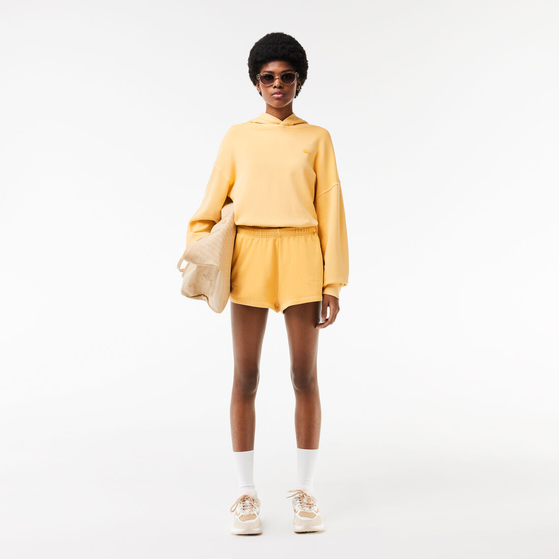 Natural Dyed Short Cotton Fleece Shorts Natural Dyed Short Cotton Fleece Shorts