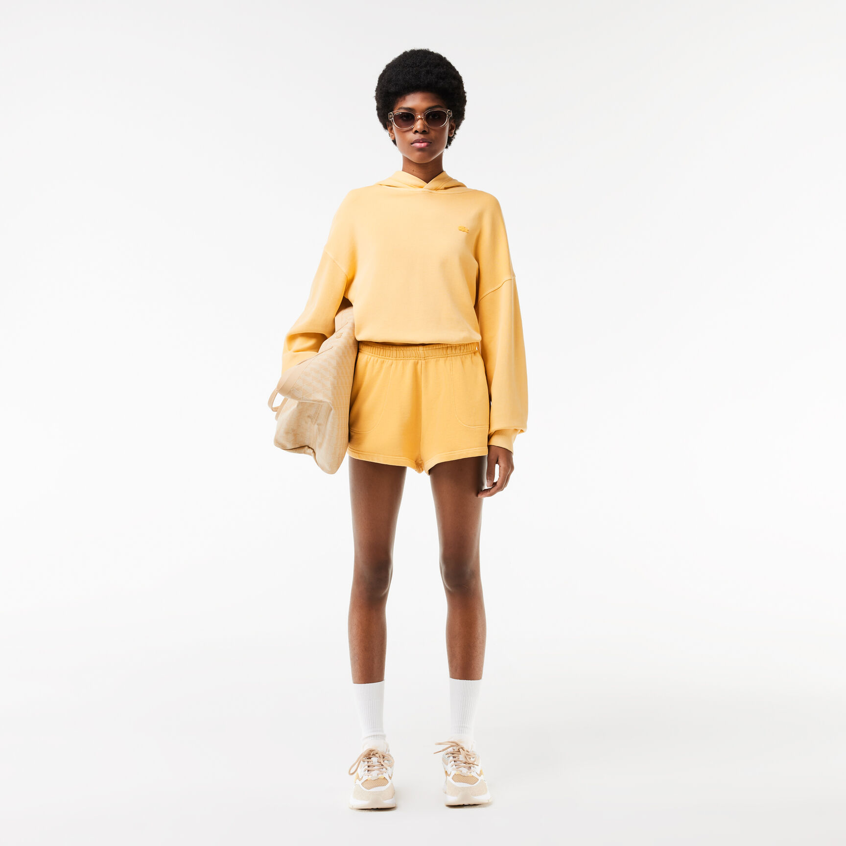 Natural Dyed Short Cotton Fleece Shorts Natural Dyed Short Cotton Fleece Shorts